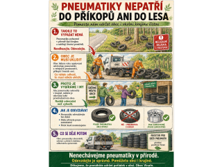 Pneumatiky můžete odevzdat